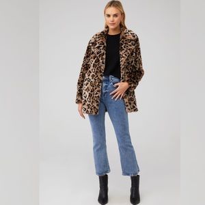 FREE PEOPLE
LOLA LEOPARD BLAZER